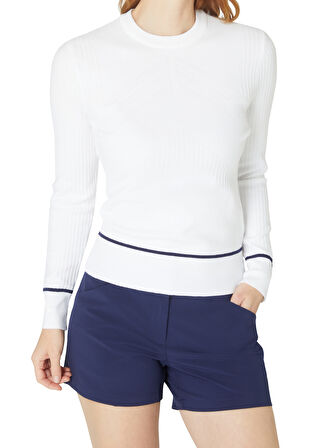 Callaway Multi-Stitch Chevron Kadın Kazak