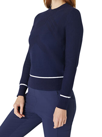 Callaway Multi-Stitch Chevron Kadın Kazak