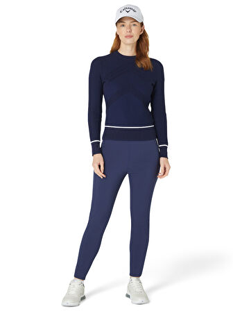 Callaway Multi-Stitch Chevron Kadın Kazak