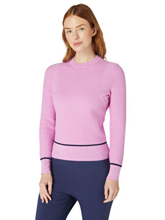 Callaway Multi-Stitch Chevron Kadın Kazak