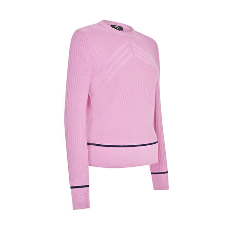 Callaway Multi-Stitch Chevron Kadın Kazak