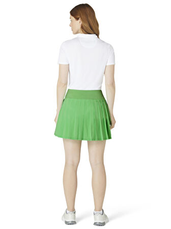 Callaway 16'' High Waist Solid Pileli Kadın Etek