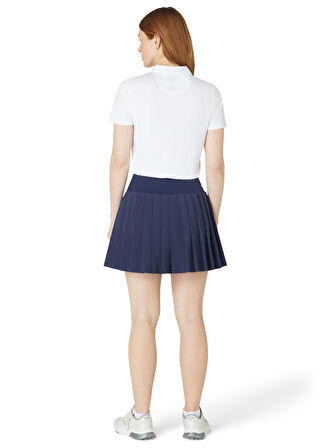 Callaway 16'' High Waist Solid Pileli Kadın Etek