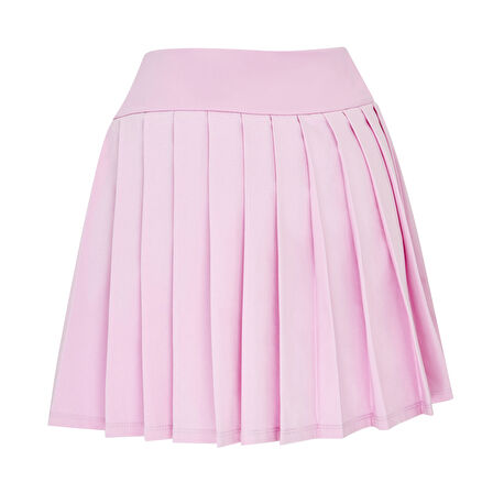 Callaway 16'' High Waist Solid Pileli Kadın Etek