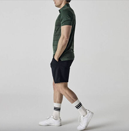 Callaway Logo Jacquard Polo Yaka Erkek Tshirt