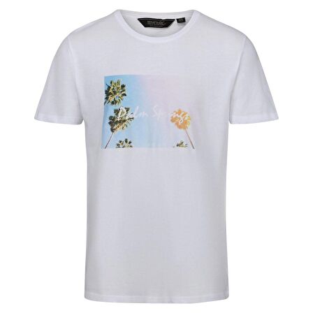 Regatta Cline VII Erkek T-Shirt-BEYAZ