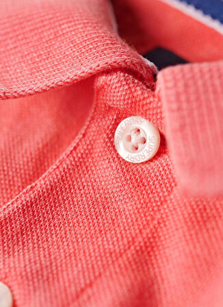 Superdry Düz Pembe Erkek Polo T-Shirt M1110345A2DB_VINT DESTROY POLO