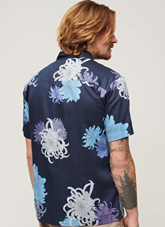 Superdry Normal Çok Renkli Desenli Erkek Gömlek M4010353A2DX_HAWAIIAN SHIRT