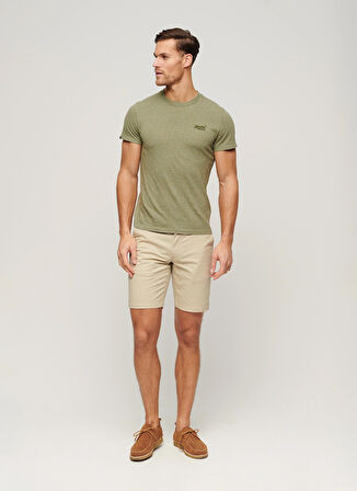 Superdry Normal Bej Erkek Şort M7110422A8PV_STRETCH CHINO SHORT