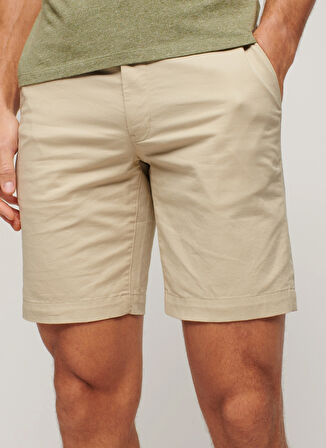 Superdry Normal Bej Erkek Şort M7110422A8PV_STRETCH CHINO SHORT