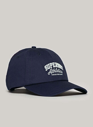 Superdry Lacivert Erkek Şapka W9010175AADQ_GRAPHIC BASEBALL CAP