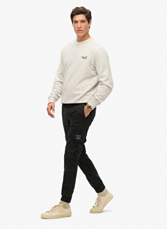 Superdry Lastikli Paça Siyah Erkek Kargo Pantolon M7011131A02A_PARA CARGO SLIM PANT