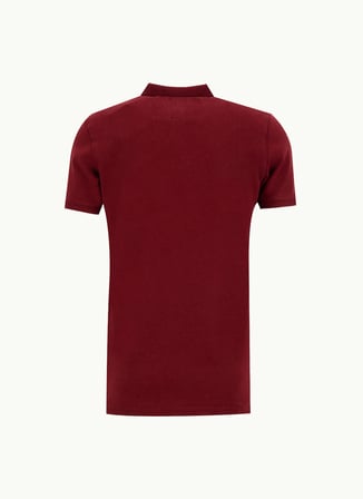 Superdry Baskılı Bordo Erkek Polo T-Shirt VINTAGE ATHLETIC POLO