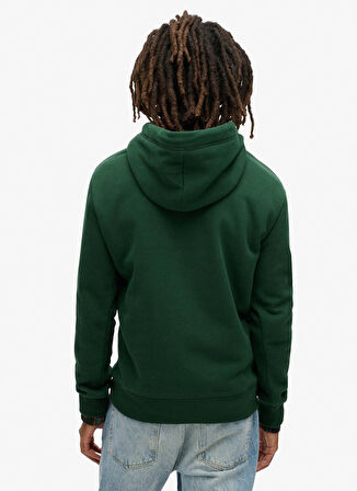 Superdry Kapüşon Yaka Yeşil Erkek Sweatshırt M2013110A27E_ESSENTIAL LOGO HOODIE