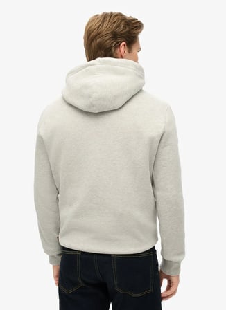 Superdry Kapüşon Yaka Bej Erkek Sweatshırt M2013702A1WY_TOKYO VL GRAPHIC HOODI