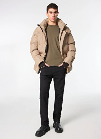 Superdry Kahve Erkek Mont M5011901A2WX_HOODED 5 BAFFLE SPORTS