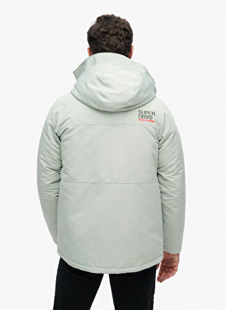 Superdry Gri Erkek Mont M5011922A2WW_HOOD ULTIMATE EMB WIND