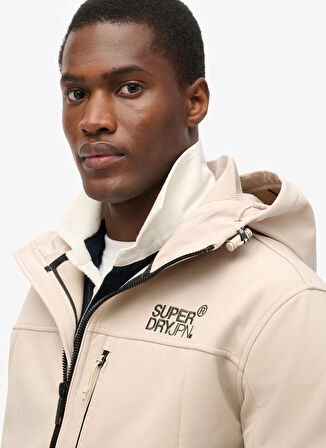 Superdry Gri Erkek Mont M5011926A7MO_HOODED SOFT SHELL TREK