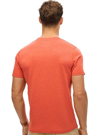 Superdry Bisiklet Yaka Kırmızı Erkek T-Shirt M1012100A-6SD_WORKWEAR EMBOSSED REL