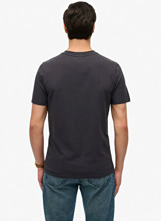 Superdry Bisiklet Yaka Lacivert Erkek T-Shirt M1012111A-6Q4_VL TOKYO RELAXED TEE