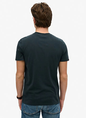 Superdry Bisiklet Yaka Lacivert Erkek T-Shirt M1012211A-98T_JAPAN STRIPE RELAXED
