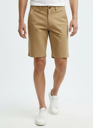 Superdry Chino Şort, 38, Camel