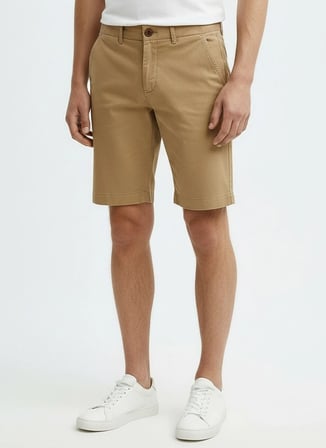 Superdry Chino Şort, 38, Camel