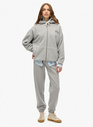 Superdry Kapüşon Yaka Koyu Antrasit Kadın Sweatshırt W2012448A
