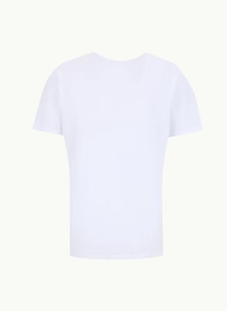 Superdry Bisiklet Yaka Düz Beyaz Erkek T-Shirt CLASSIC ESSENTIAL TEE