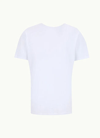 Superdry Bisiklet Yaka Düz Beyaz Erkek T-Shirt CLASSIC ESSENTIAL TEE