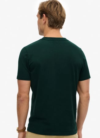 Superdry Lacivert Erkek Logo Baskılı T-Shirt