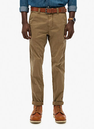 Superdry Normal Bel Regular Fit Kahve Erkek Chino Pantolon M7011414A-9VF