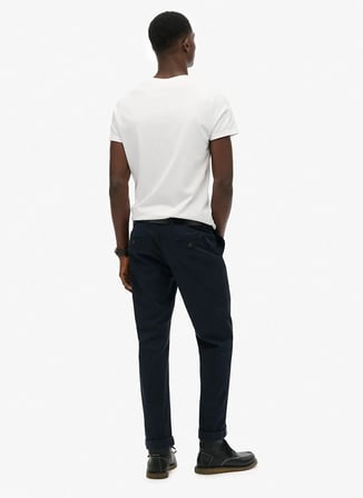 Superdry Chino Pantolon, 30-30, Lacivert