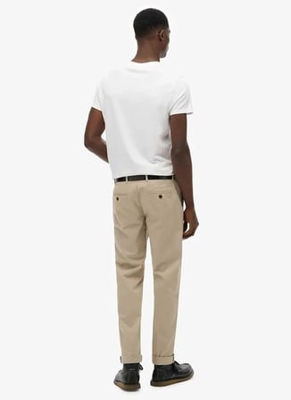 Superdry Chino Pantol, 30-30, Açık Kahve