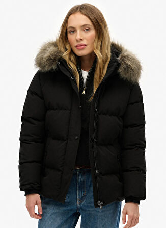 Superdry Siyah Kadın Mont W5011929A