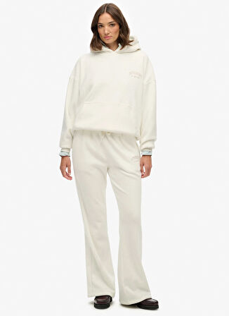 Superdry Yüksek Bel Standart Beyaz Kadın Pantolon W7011274A