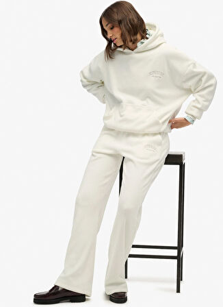 Superdry Yüksek Bel Standart Beyaz Kadın Pantolon W7011274A