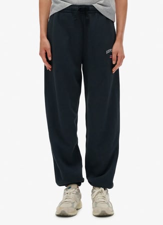 Lacivert Kadın %100 Pamuk Standart Eşofman Altı W7011169A