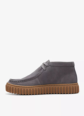 Clarks Süet Gri Erkek Bot 26175121 Tor Hill K