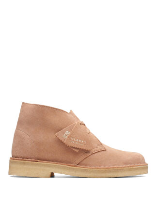 Clarks Süet Açık Kahve Kadın Düz Ayakkabı 26173214