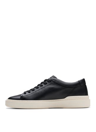 Clarks Siyah Erkek Deri Sneaker Craft Swift