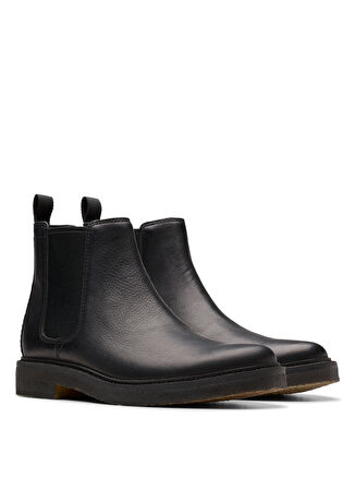 Clarks Deri Siyah Erkek Bot Clarkdale Easy