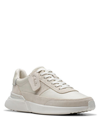 Clarks Beyaz Erkek Sneaker Craft Pace