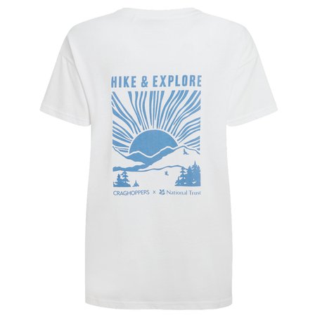 Craghoppers Bistort SS Kadın T-Shirt-BEYAZ
