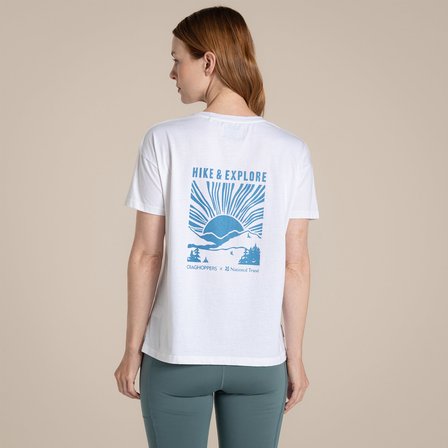Craghoppers Bistort SS Kadın T-Shirt-BEYAZ
