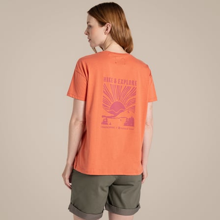 Craghoppers Bistort SS Kadın T-Shirt-TURUNCU