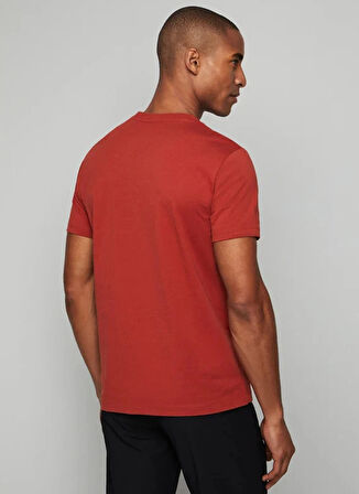 Hackett Bisiklet Yaka Turuncu Erkek T-Shirt HM500713