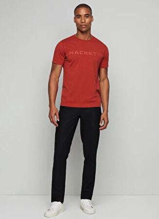 Hackett Bisiklet Yaka Turuncu Erkek T-Shirt HM500713