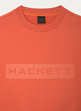 Hackett Bisiklet Yaka Turuncu Erkek Sweatshırt HM581166