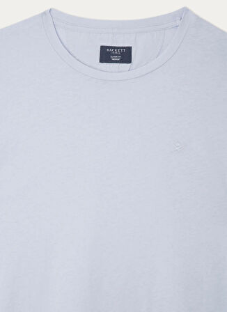 Hackett Bisiklet Yaka Açık Mavi Erkek T-Shirt HM500796